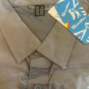 Men's Lightweight Gray Shirt Jacket